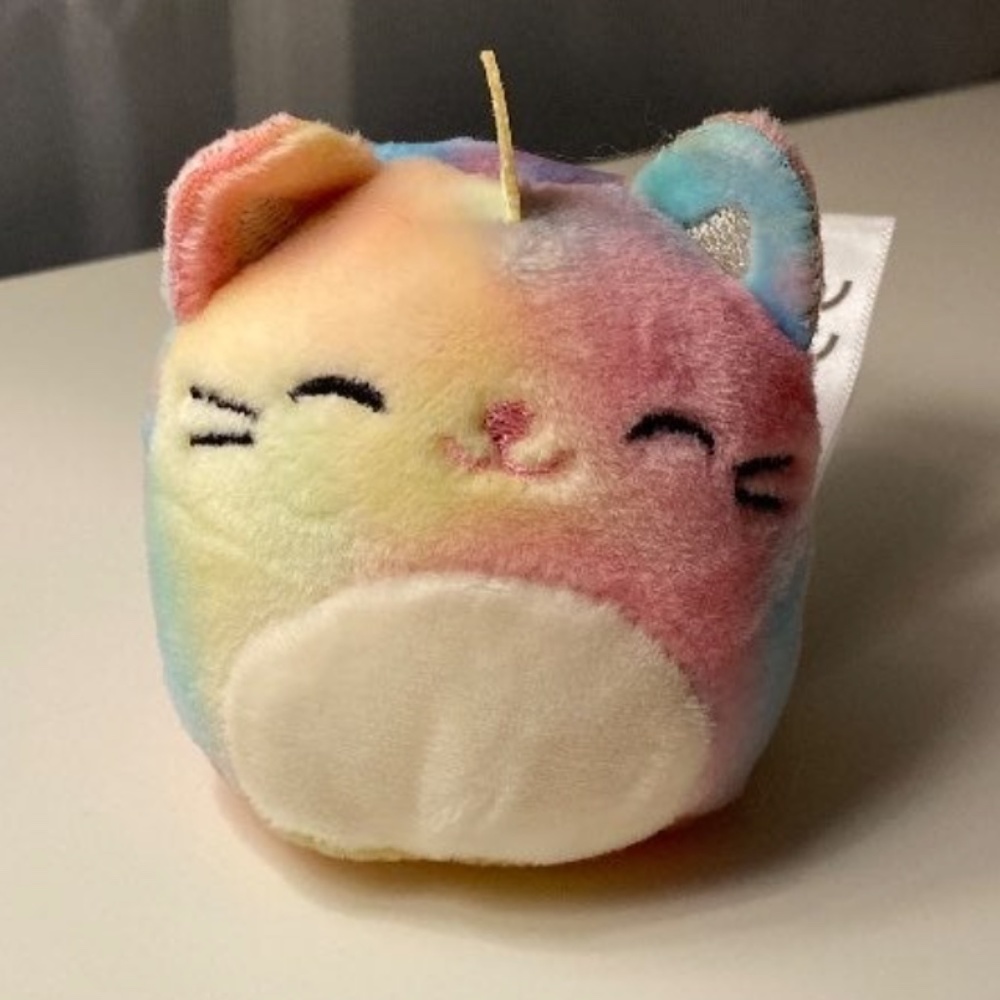 *WITH CAPSULE* Rainbow Caticorn Squishmallow